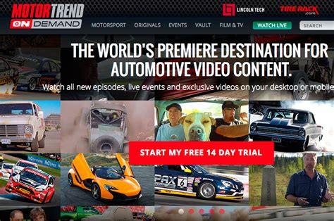 subscribe motor trend on demand